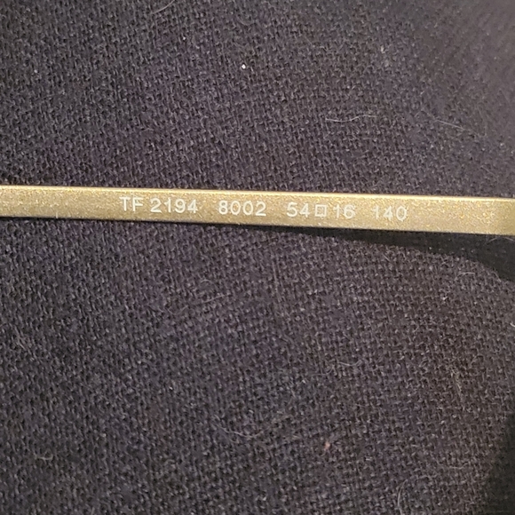 Tiffany & Co. TF2194 Havanah Eye Glass Frames Square Metal Luxury Designer #96 - Picture 8 of 17